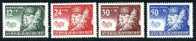 NB8-11 Mint Never Hinged German Occupation Semi-Postal Set From 1940 - General Government