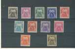 ANDORRE                       N°    21   /   31 - Unused Stamps