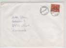 Norway Cover Sent To Denmark Nedre Eggedal 24-11-1987 - Covers & Documents