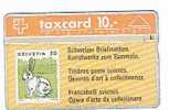 SVIZZERA (SWITZERLAND) - PTT  -  1991 FRANCOBOLLO CON CONIGLIO CODICE 106C - USATA °  (USED)  -  RIF. 4082 - Stamps & Coins