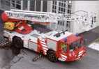 (604) Fire Truck - Pompier Suisse - Lausanne - Firemen