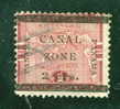 1906 Canal Zone 2c Map Issue #17 - Zona Del Canale / Canal Zone