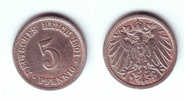 Germany 5 Pfennig 1901 F - 5 Pfennig