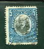 1909 Canal Zone 5c Justo Arosemena Issue #28 - Kanalzone