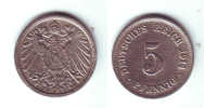 Germany 5 Pfennig 1914 F - 5 Pfennig