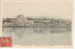 CPA LAROCHE - BORDS DE L'EAU, PRIS SUR LE PONT - Laroche Saint Cydroine