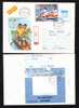 OLYMPIC GAMES BARCELONA 1 REG.EXPRESS,COVER ROWING CANOTAJ ADITIONAL STAMPS S/S. - Canoe