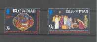 ISLE OF MAN  NOEL GLASRAAM  1981** - Vidrios Y Vitrales