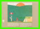 SCOUTISME - AFFICHE COMMÉMORANT 75e ANNIVERSAIRE  DU SCOUTISME AU CANADA, EN 1983 - - Pfadfinder-Bewegung
