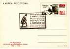 Polska - Polen - Pologne - Poland - "LENIN 100 Anniversary" - Special Postmark On A Postal Card 1970 - Lénine