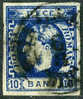 Romania #38b XF Used 10b Indigo From 1869 - 1858-1880 Moldavia & Principado