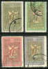 Romania B13-16 Used Semi-Postal Set From 1906 - Gebraucht