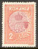 Romania #239 XF Mint Hinged 2l High Value Of Set From 1913 - Unused Stamps