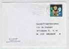 Germany Cover Sent To Denmark 11-12-1996 With Football / Soccer Stamp - Berühmte Teams