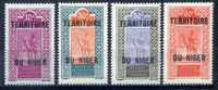 1925-26 NIGER   Overprinted Cpl Set Of 4 Yvert Cat. 25/28  Perfect Mint Hinged - Andere & Zonder Classificatie