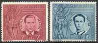 Romania B146-47 Mint Hinged Set From 1941 - Ungebraucht