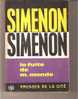 SIMENON SIMENON -- La Fuite De M. Monde -- Presses De La Cité, 1964  - Numéroté  N°12 - Simenon