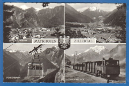 Österreich; Mayrhofen; Zillertalbahn; Penkenbahn; Cabine Teleferique; Zillertal; Multibildkarte - Zillertal