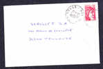 Lettre 1979   Timbre N°1974 Pétouille Sur Le Chiffre 1 -  Cachet SOUES  65 - Covers & Documents