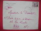 Maroc Morocco Marruecos Lettre Figuig 1953 Cercle De Figuig Carta Cover Sobre Enveloppe - Briefe U. Dokumente