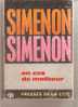 SIMENON SIMENON -- En Cas De Malheur -- Presses De La Cité, 1965  - Numéroté  N°31 - Simenon