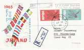 IRELAND  1965 EUROPA CEPT FDC R-COVER - 1965