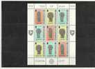 EUROPA  ISLE OF MAN - 1978 - EUROPA CEPT 1978 SOUVENIR SHEET OF 9 STAMPS OF 11 PENCE MNHOG - 1978