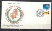 GREECE ENVELOPE (0076)   INTERNATIONAL CONGRESS CIOR -  ATHENS   2.8.86 - Affrancature E Annulli Meccanici (pubblicitari)