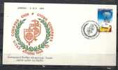 GREECE ENVELOPE (0076)   INTERNATIONAL CONGRESS CIOR -  ATHENS   2.8.86 - Postal Logo & Postmarks