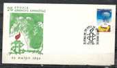 GREECE ENVELOPE (0080)   25 YEARS AMNESTY INTERNATIONAL -  ATHENS   26.5.1986 - Maschinenstempel (Werbestempel)