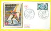 1971 Championnats Du Monde Patinage Sur Glace - Tp 1665 Oblitération 1er Jour 20/02/1971 Lyon - Covers & Documents