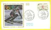 1972 Jeux Olympiques Sapporo - Tp 1705 Oblitération 1er Jour 05/02/1972 Paris / Ski / Sports D´hiver - Brieven En Documenten