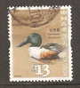 HONG KONG 2006 $13 NORTHERN SHOVELLER DUCK - Used Stamps