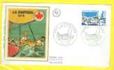 1976 Jeux Olympiques Montréal / Voile - Tp 1889 Oblitération 1er Jour 17/07/1976 Paris / Sport - Covers & Documents