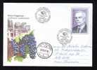 MOLDOVA MOLDAVIE 2007 ENTIER POSTAUX COVER CANCELL FDC,mailed With VITICULTURE Vines,Grape. - Wein & Alkohol