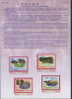 Folder 2003 Taiwan Hot Spring Stamps Seabed Lighthouse Bridge Scenery - Water