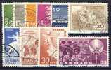 ##GG69. Denmark 1962. Year-set Normal Paper Complete. Cancelled(o) - Gebraucht