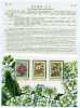 Folder Taiwan 2002 Scented Flower Stamps Stock Gillyflower Flora Plant Bee - Ungebraucht