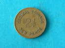 DECIMAL COINAGE 2 1/2 NEW PENCE - BELL FRUIT TOKEN 6/- ( Token / Jeton - Details Zie Foto ) - Casino