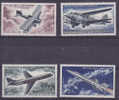 Rep. Gabon  Mi.nr. 175-178  Yv.nr. LP 7-10  1962  MNH  Rocket On 85F Stamp  Rest Plains - Asie
