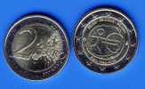 E.M.U- L EURO A 10 ANS - PIECE COMMEMORATIVE- - Belgium