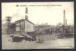 CPA  ANCIENNE- FRANCE- COMMENTRY (03)- VUE INFERIEURE DE L'USINE- PARC A LINGOTS- CHAUDIERES NICLAUSSE- CHEMINEES - Commentry