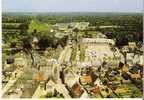 SAINTE MER L' Eglise 50 En Avion Au Dessus De Editions La Cigogne  Véritable Photo - Sainte Mère Eglise