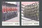 Denmark 2008 Mi. 1493-94 Royal Life Guards Köngliche Leibgarde In Galla & Battledress Kampfuniform - Used Stamps
