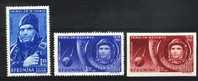 Space-espace - Roumanie PA 141-143** - MNH - - Unused Stamps