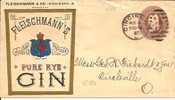 US-PS003/ Fleischmanns Pure Rye  GIN , Cincinnati 1887 - ...-1900