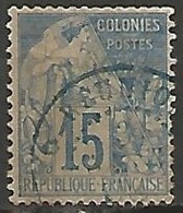 COLONIES GENERALES N° 51 OBLITERE - Alphée Dubois