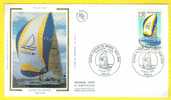 1990 Course Autour Du Monde Voile - Oblitération 1er Jour 06/06/1990 Paris - Tp 2648 / La Poste 1989-1990 - Cartas & Documentos