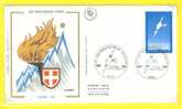 1991 Jeux Paralympiques Tignes Oblitération 1er Jour 06/12/1991 Tp 2734 Paris / Handicapés / Sport / Olympique - Cartas & Documentos