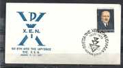 GREECE ENVELOPE   (A 0168)  50 YEARS SINCE FOUNDATION OF X.E.N. -  ATHENS   3.11.73 - Postal Logo & Postmarks